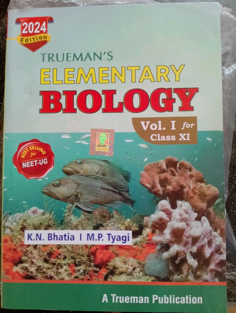 Trueman's Elementary Biology Vol. I forgot Class12