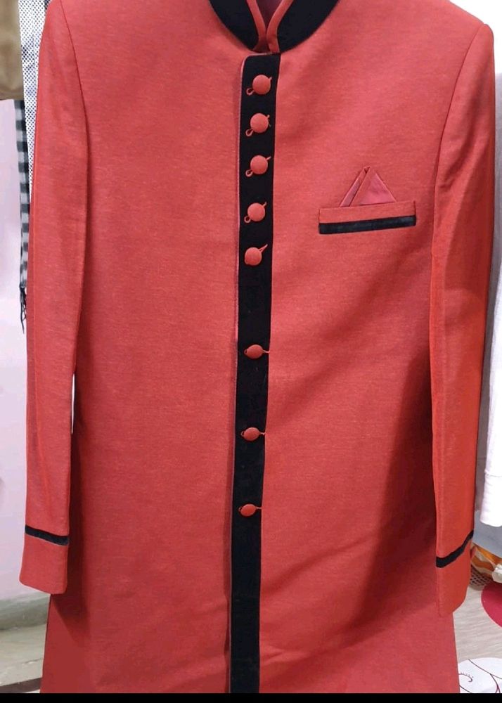 Red Sherwani