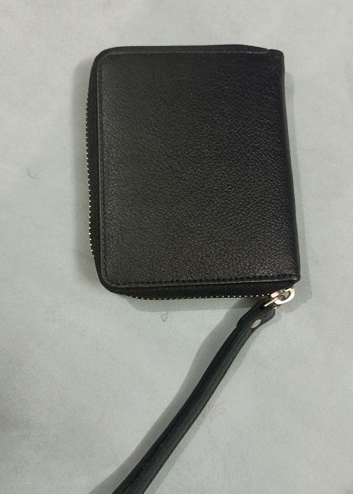 Womens Leather Chain Wallet