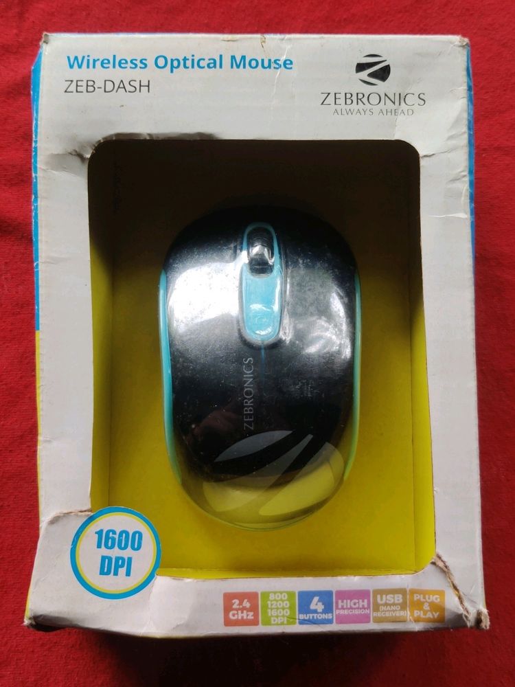 ZEB_DASH Dash is a USB wireless mouse