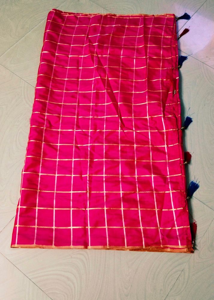 Pink Clour Uppada Pattu Saree