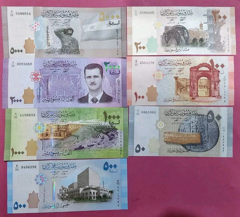 Syria  Currency Notes