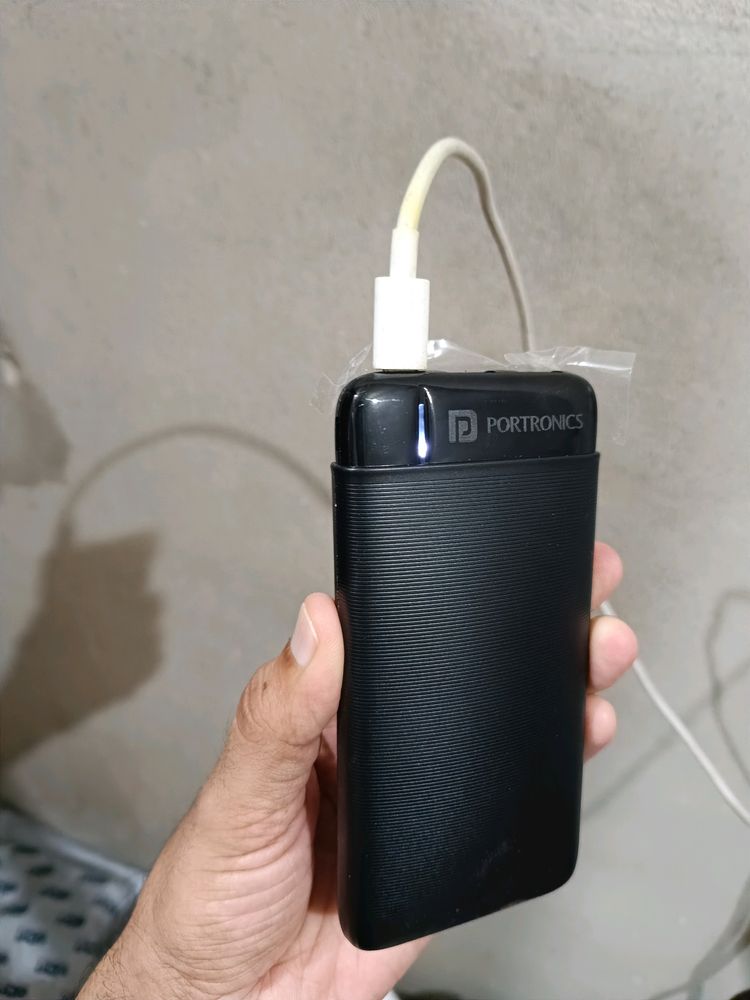 portronics brand new power bank 10000mah