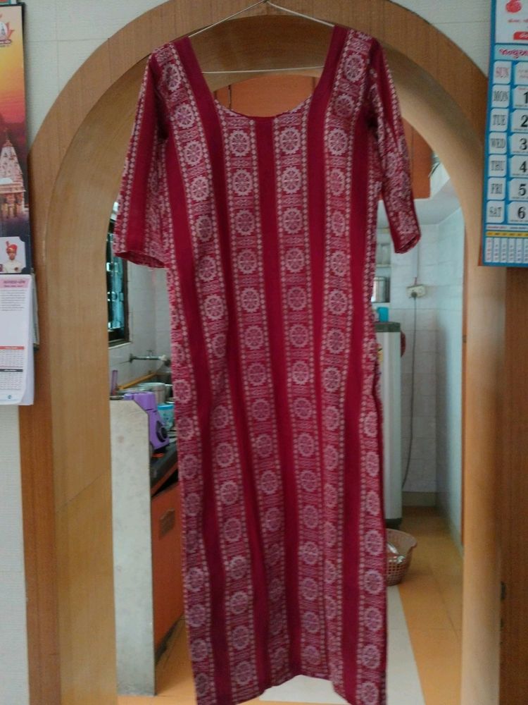 Printed Cotton Kurti