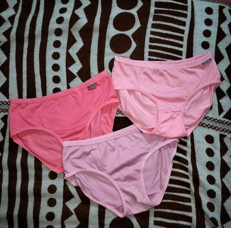 Combo Of 3 Panties For Women