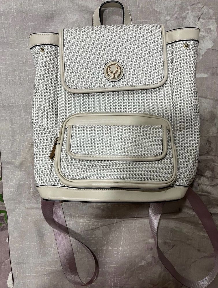 New Off White Allen Solly Laptop Backpack