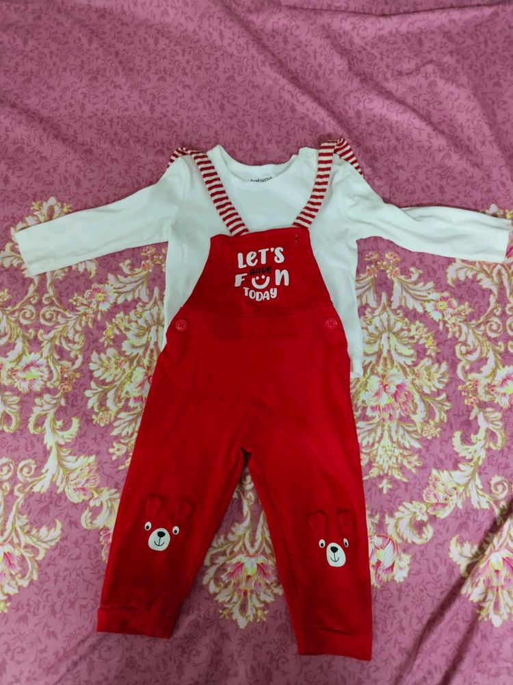 Baby Dungaree Set-9-12months