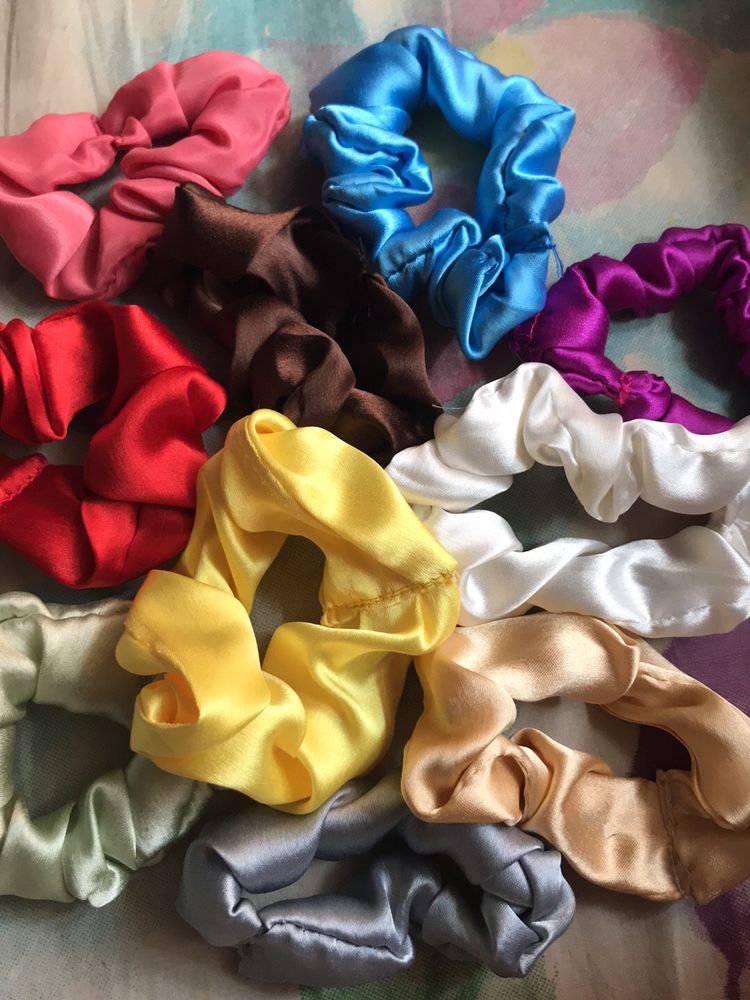 Scrunchie Pack Of 11