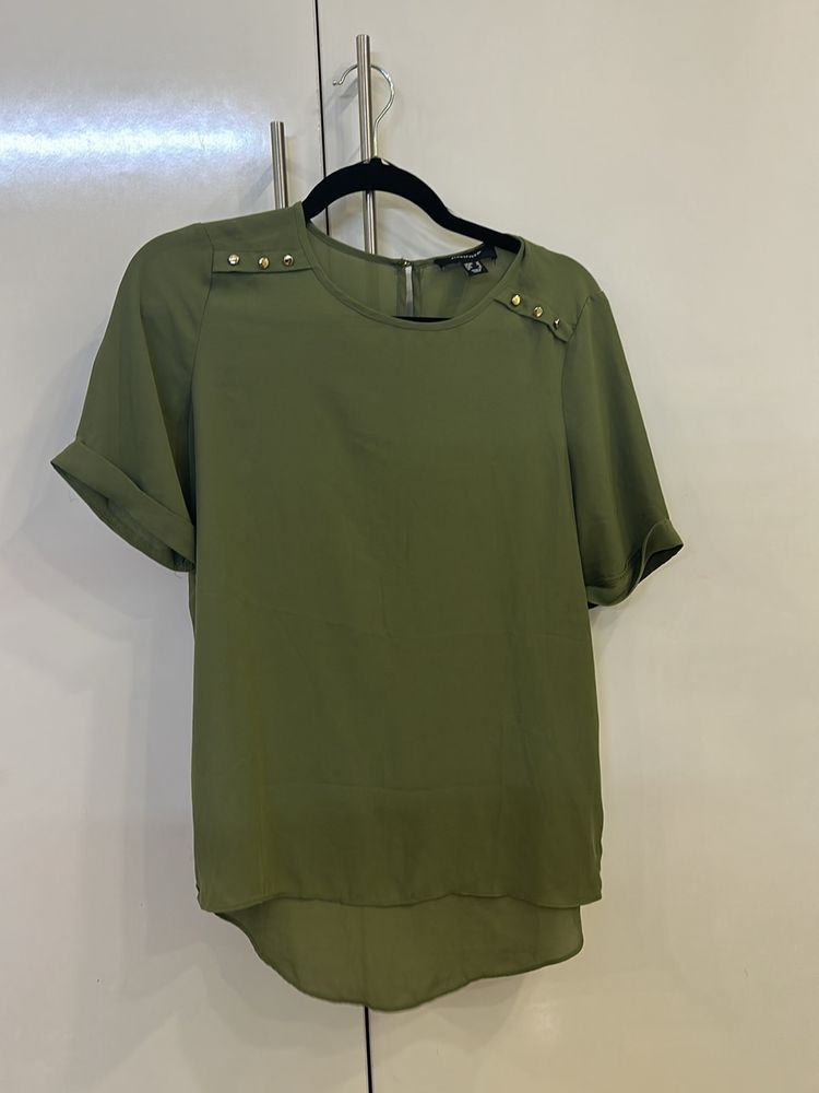 Olive Green Never Worn Top