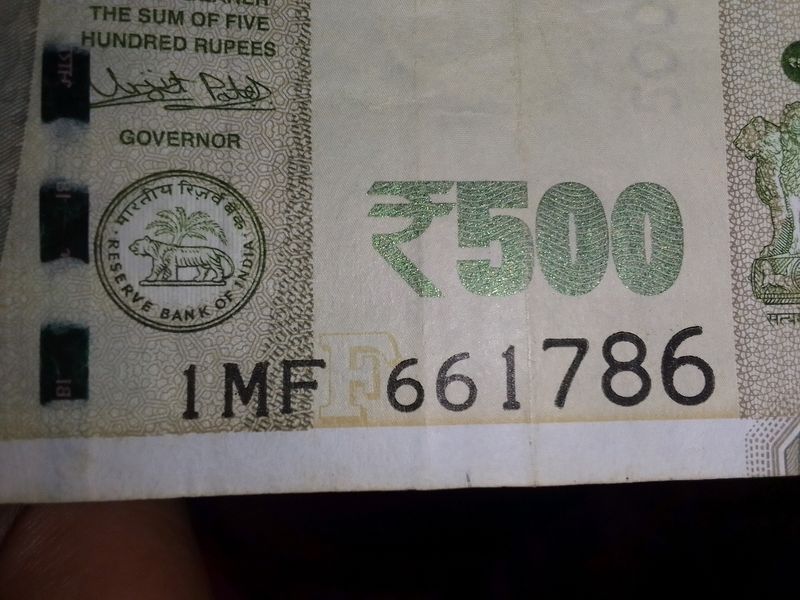 500 Rs Note