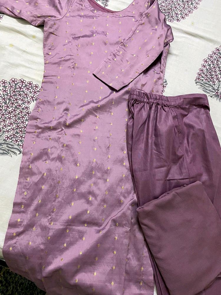 Kurta set With Gift Free 🤩💜❤️