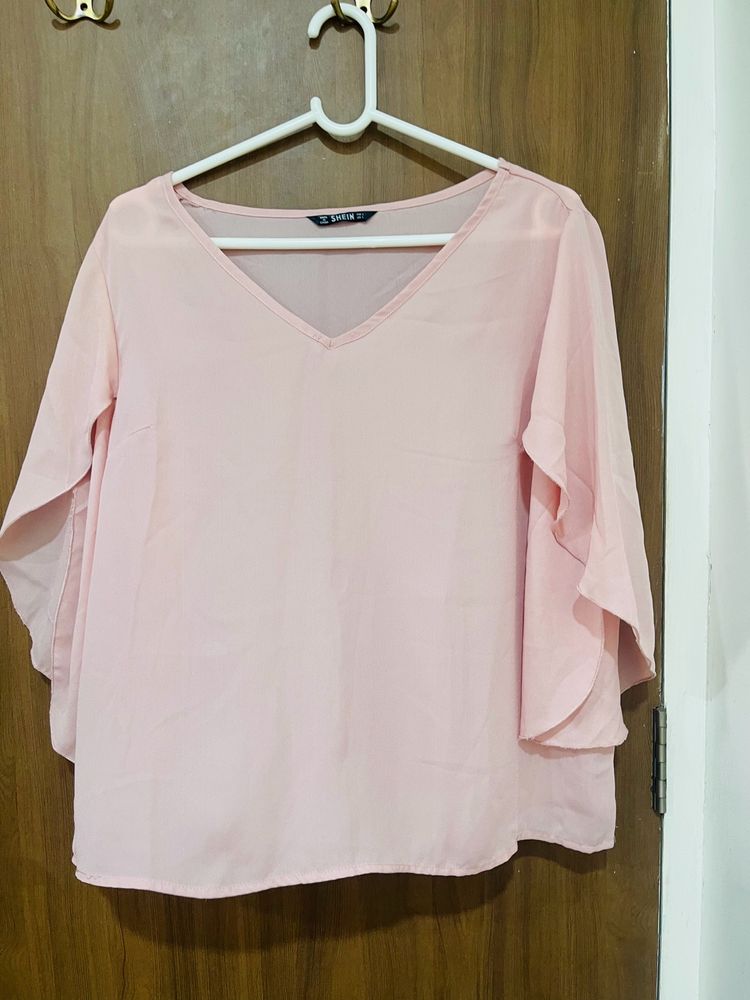 SHEIN Pink Top