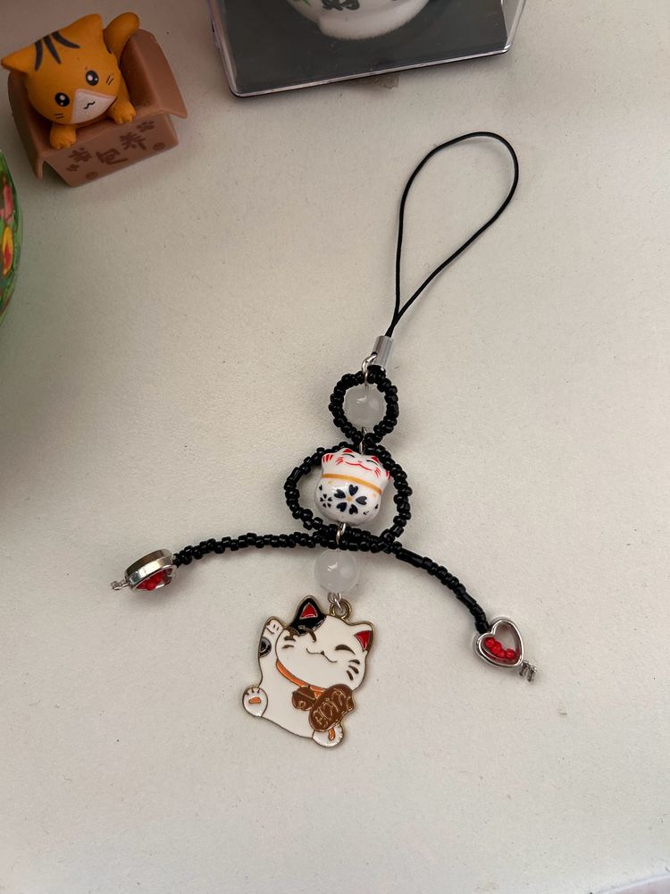 Lucky Cat phone Cord