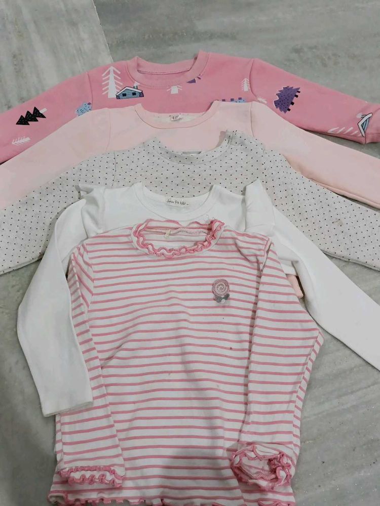 Long Sleeves Set Of 5