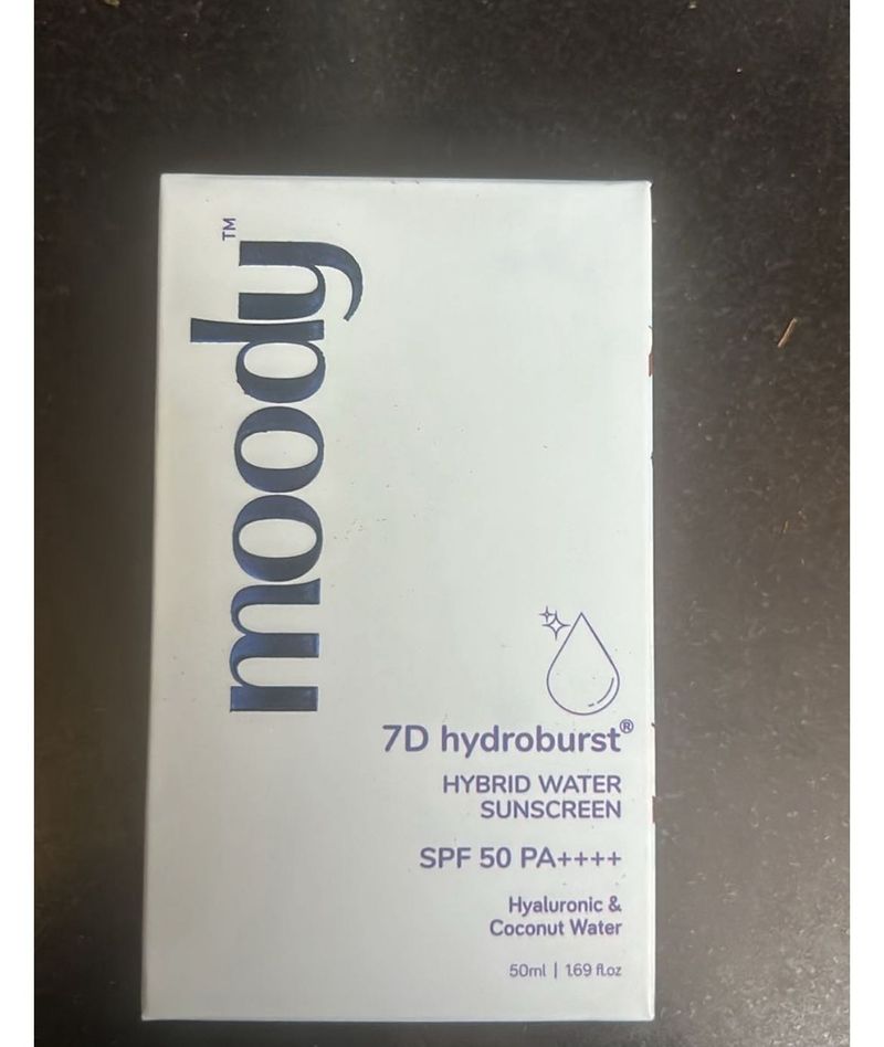 7d Hydroburst Sunscreen