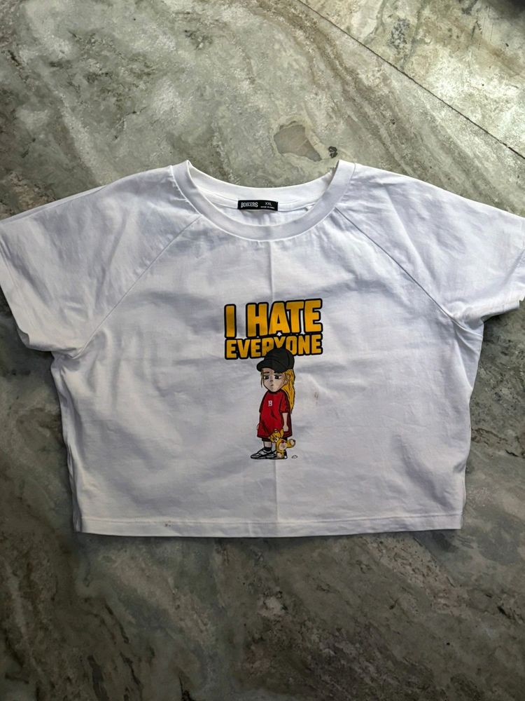 BONKERS Crop Baby Tee