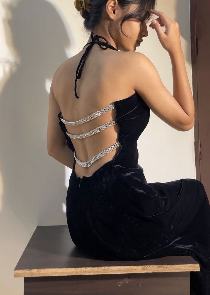 Zara Backless Dress