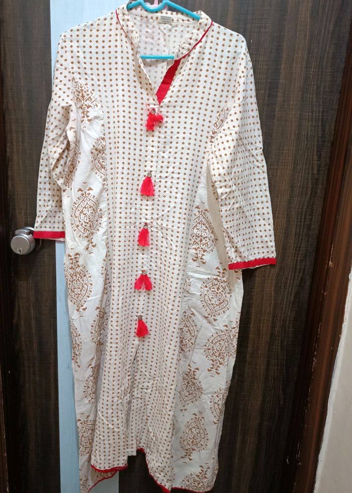 Cotton A Line Kurti