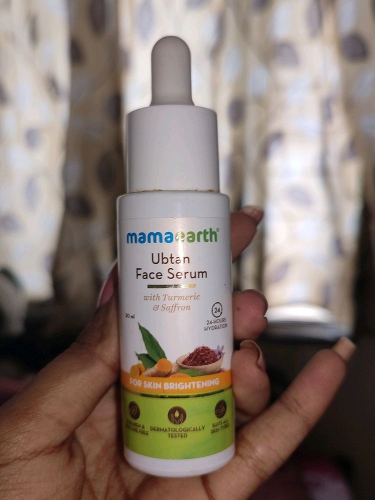 Mamaearth Ubtan Face Serum With Turmeric & Saffron