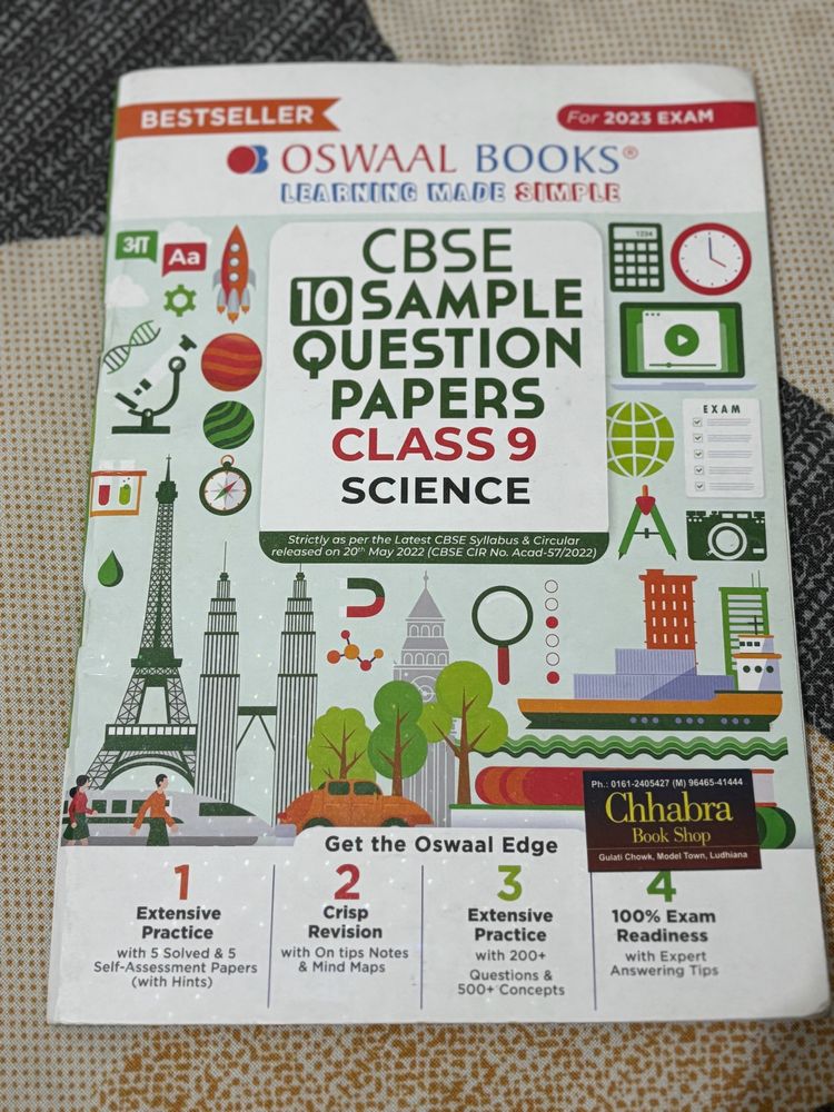 Oswal Class 9th Science  Sample Question Paper