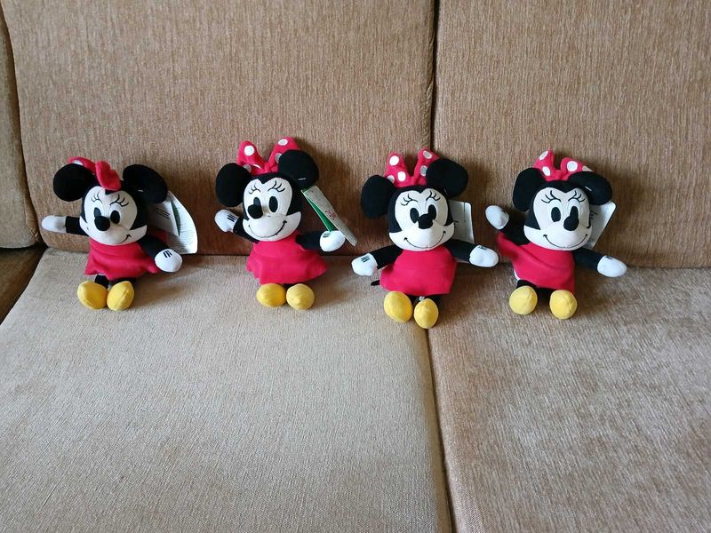 4 Disney Soft Toys