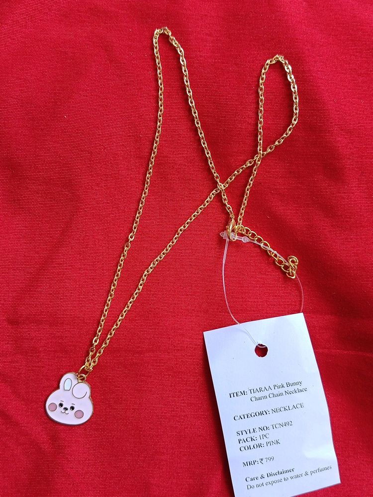 Bunny Necklace With Renee Mini 💄