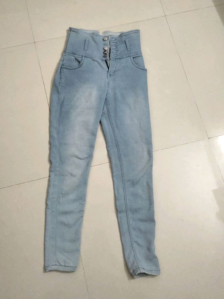 Women Skinny High Waist Jeans