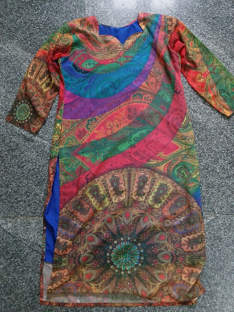 Multicolor Long Kurta