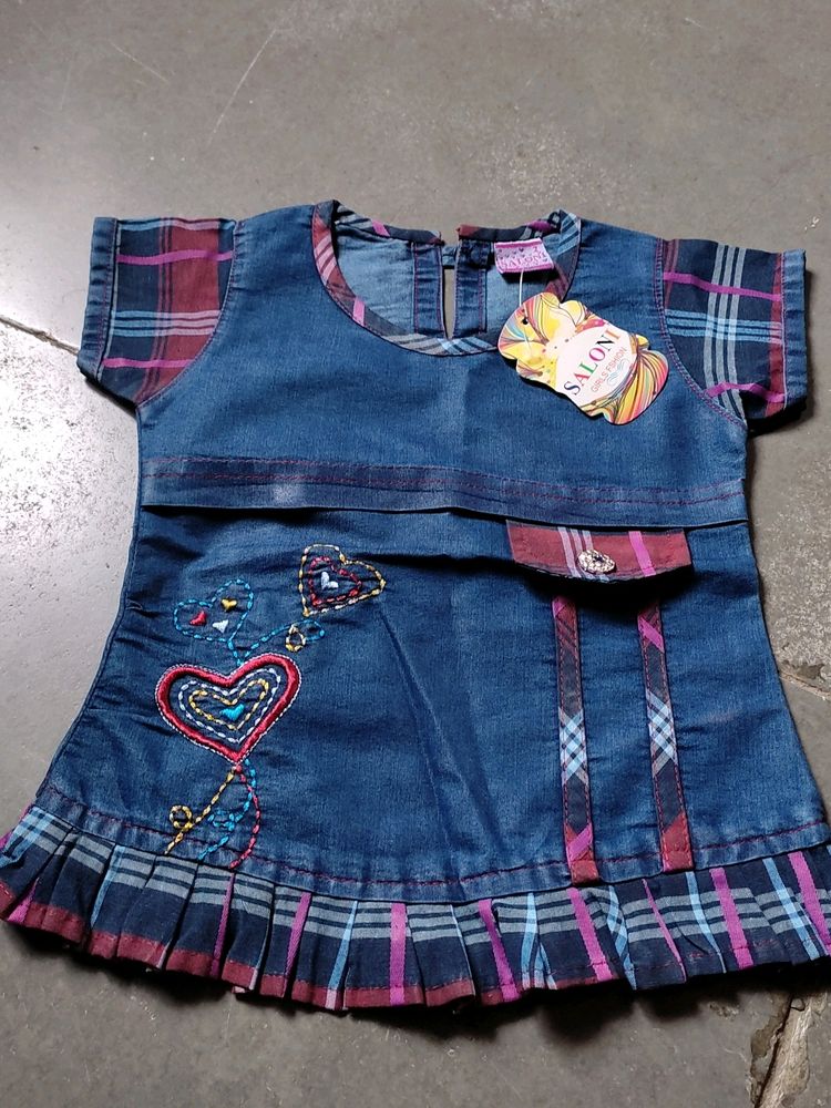 Baby Denim  Dress