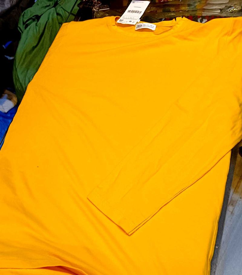 Golden Yellow Zara T-shirt