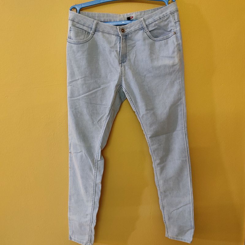 Sky Blue Denim Jeans