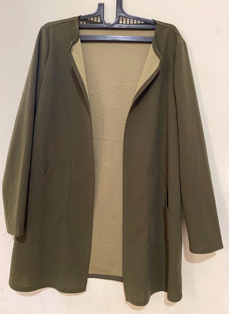 Olive Long Jacket