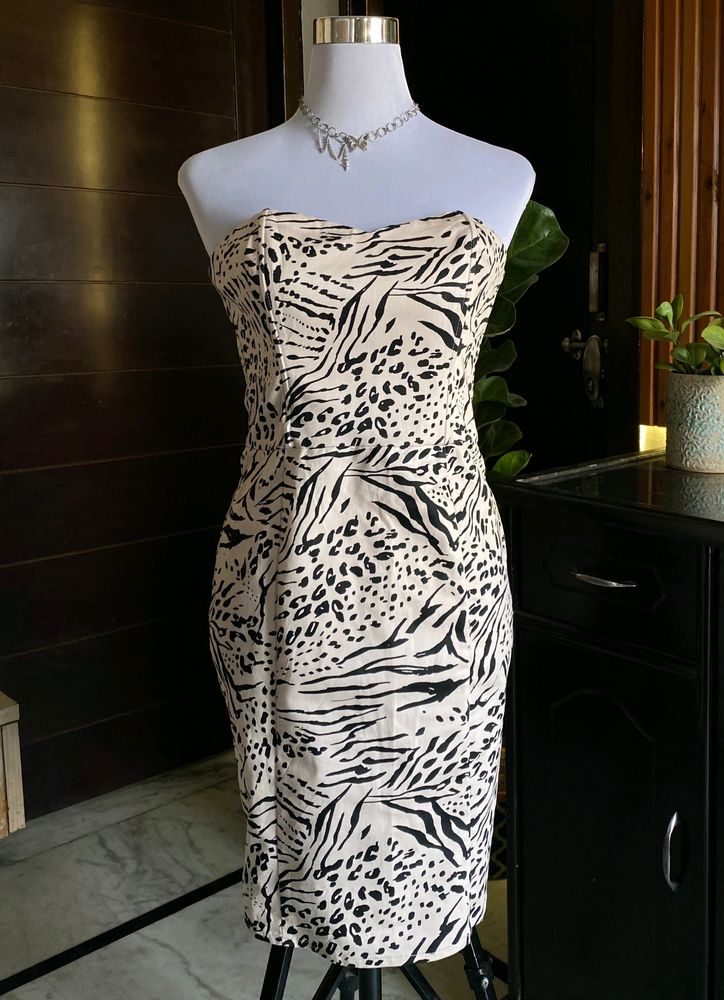 H&M Zebra Print Dress