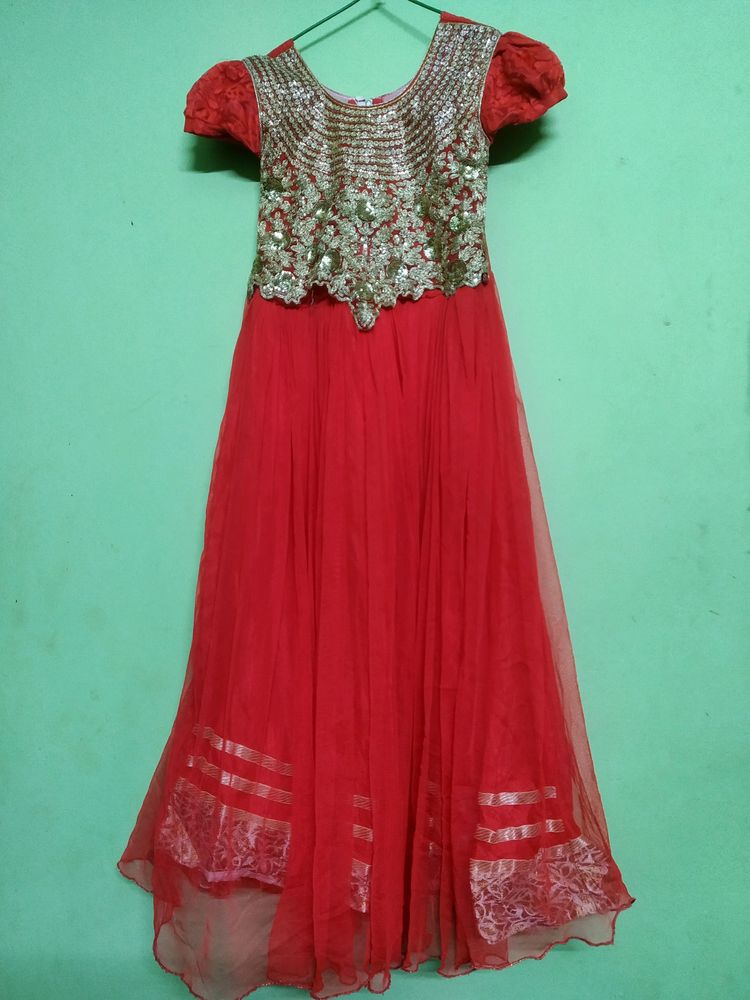 Net Gown For Girls