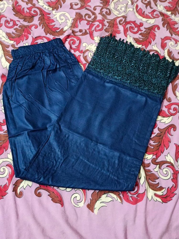 Palazzo-XL Navy Blue Pant