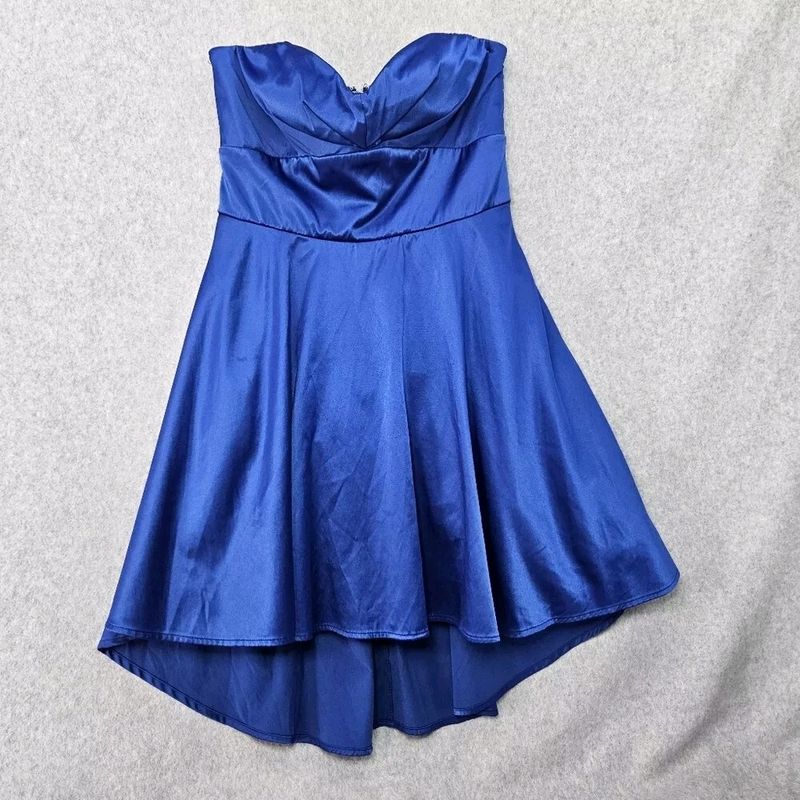 CITY TRIANGLES Blue Dress