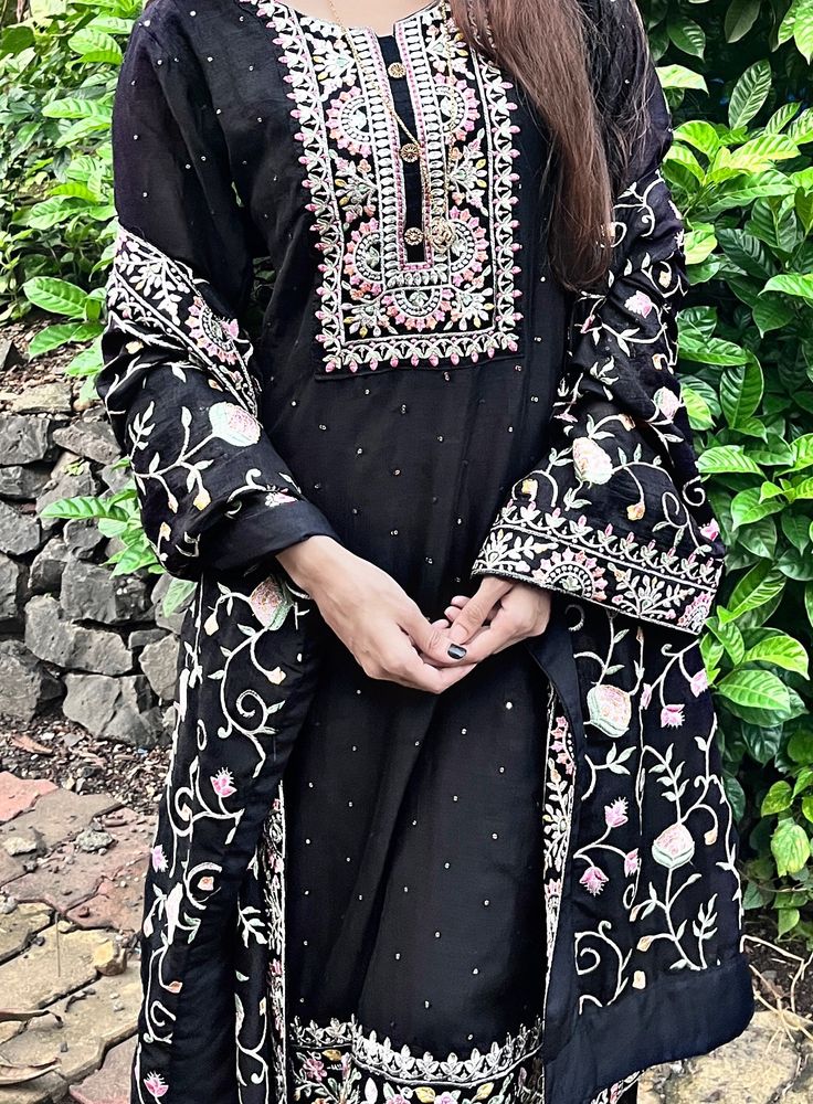 Black kurta set 🖤