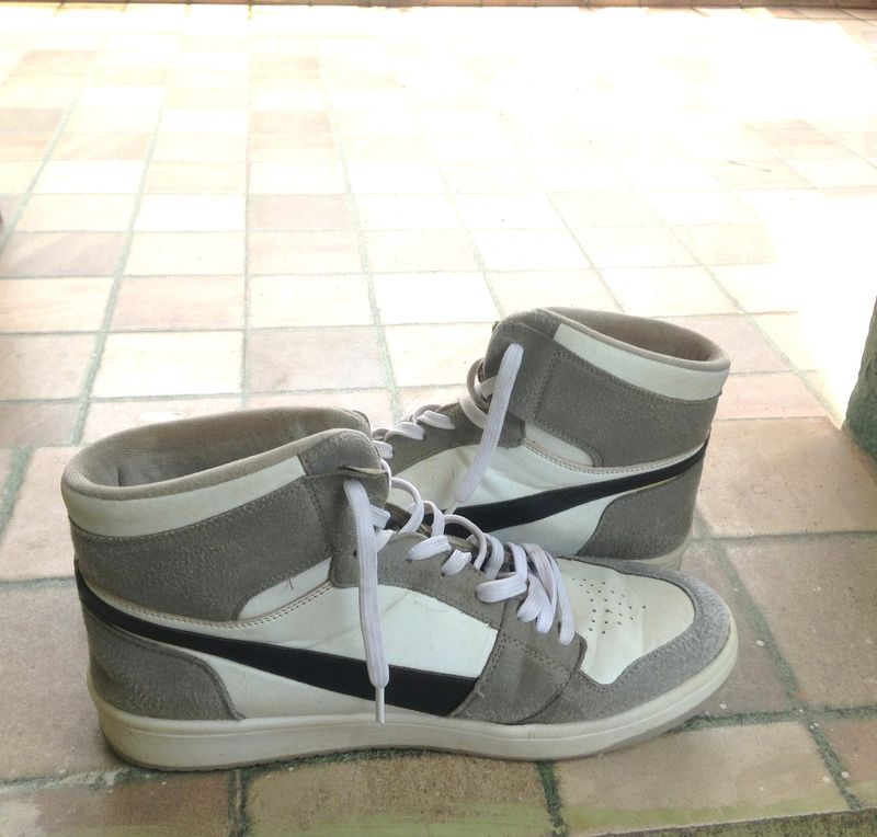 Original Bacca Bucci Grey  High Top Sneakers