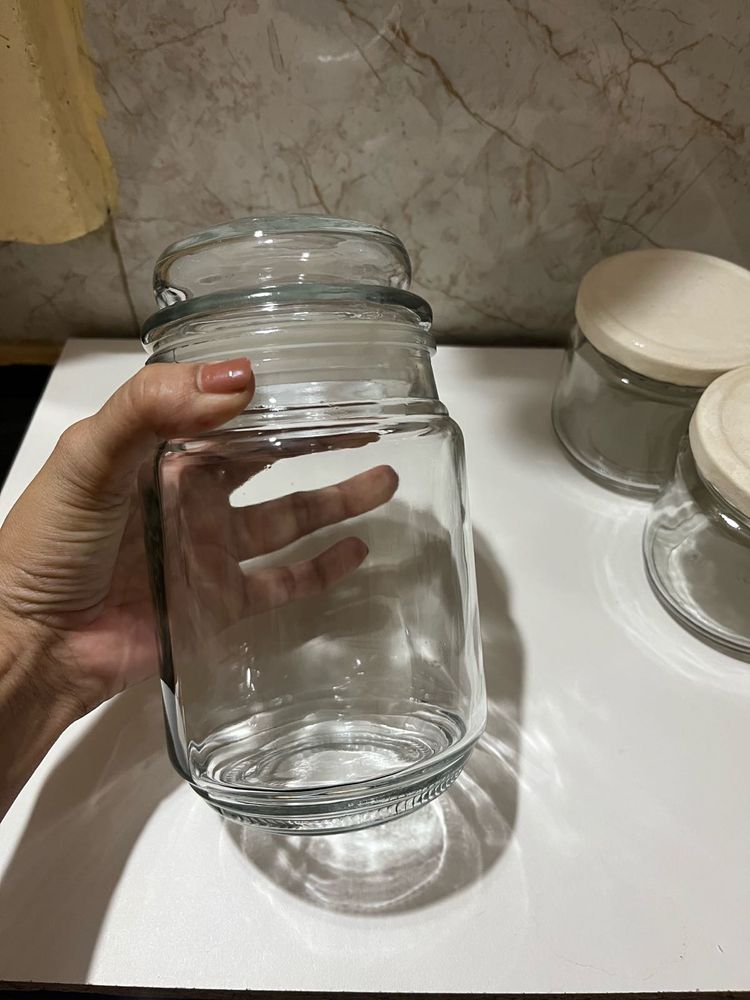 Air Tight Glass Jar