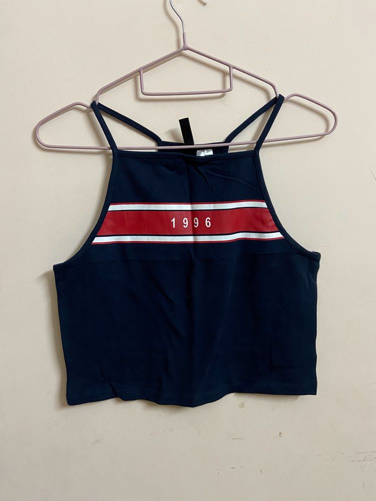 Navy Blue Tank Top