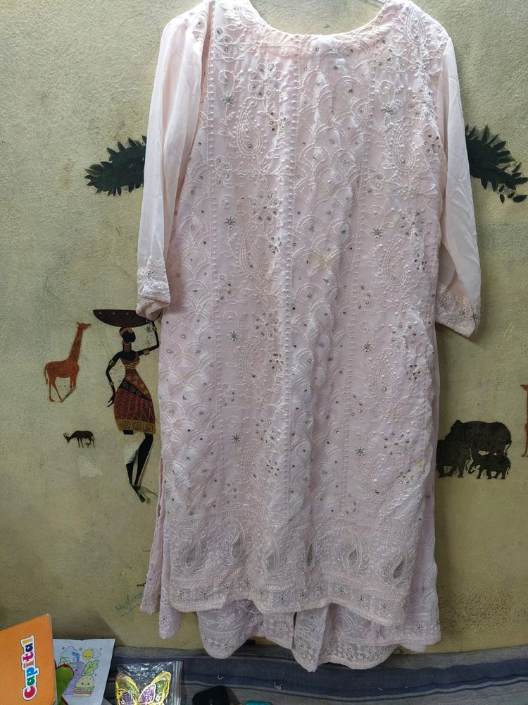 Chikankari Sharara Set