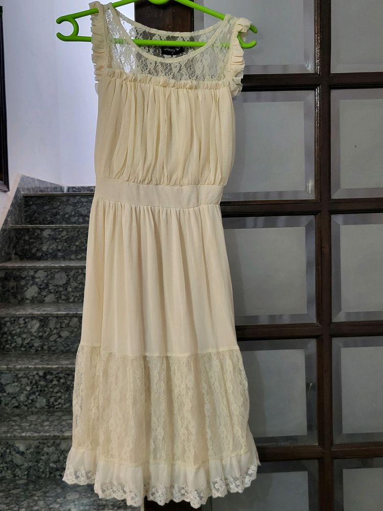 Beautiful Off White Dress