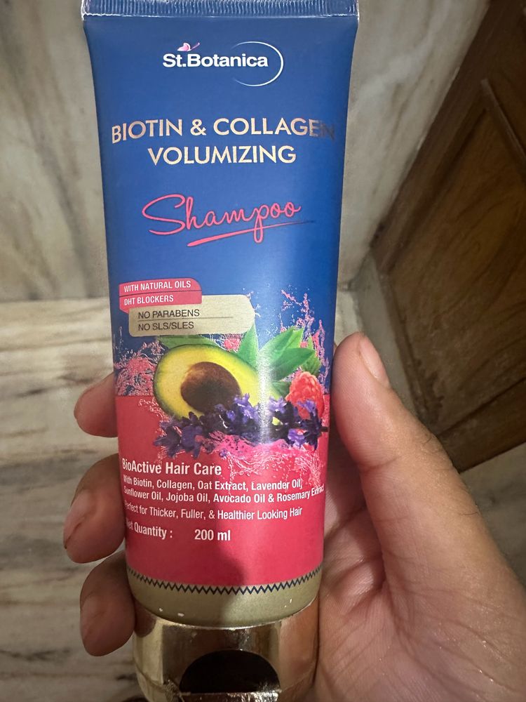 St.botanica Biotin And Collagen Shampoo Unused