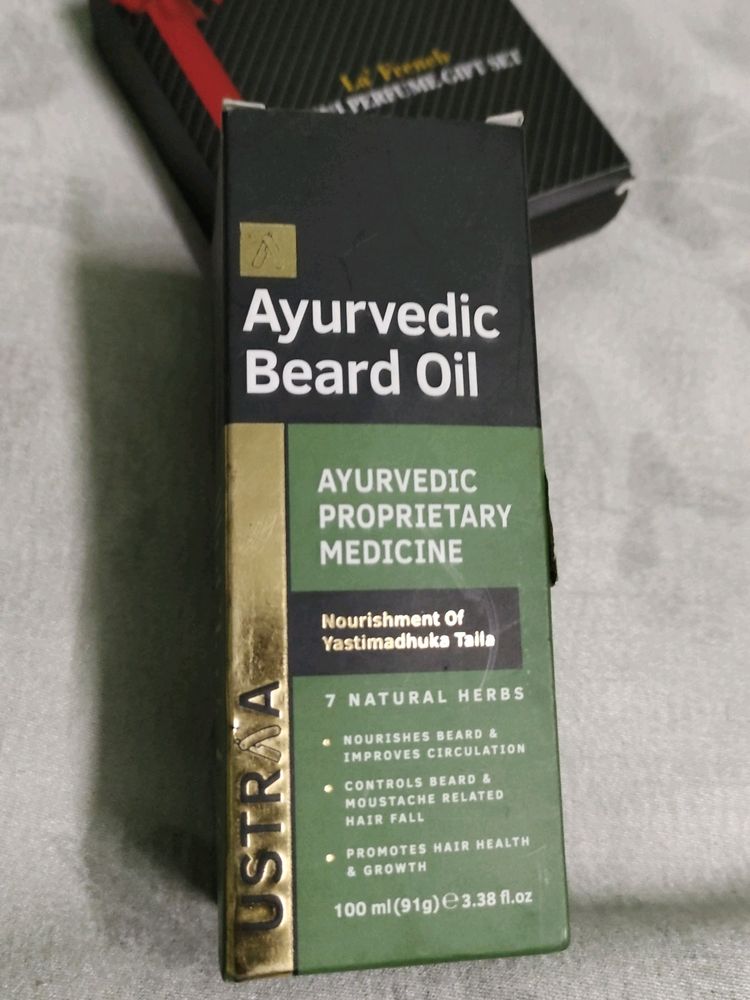 USTRAA Ayurvedic Beard Oil