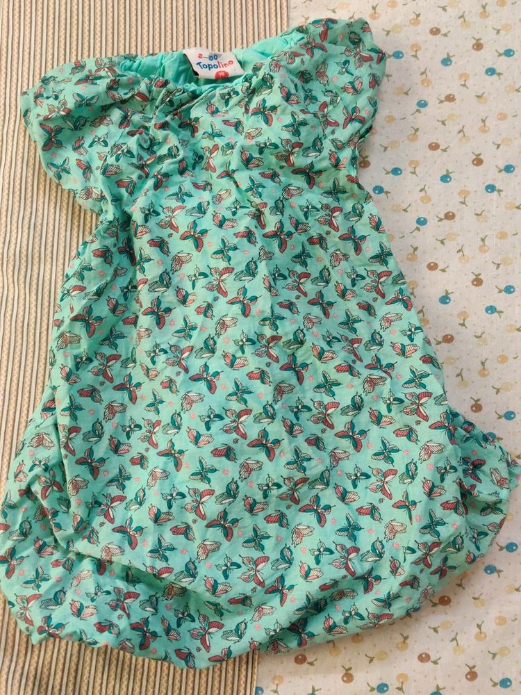 Toppolino Baby girl baggy frock