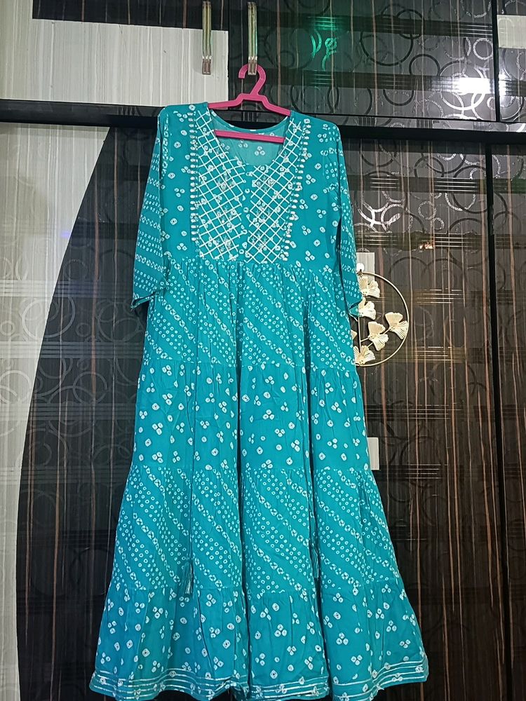 Ethnic Daily Wear Gown Kurti