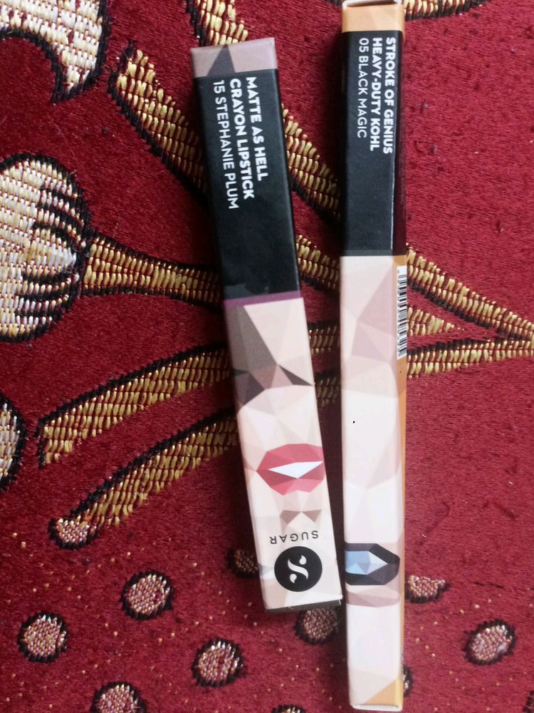 Combos Lipstik & Kajal With Shopner