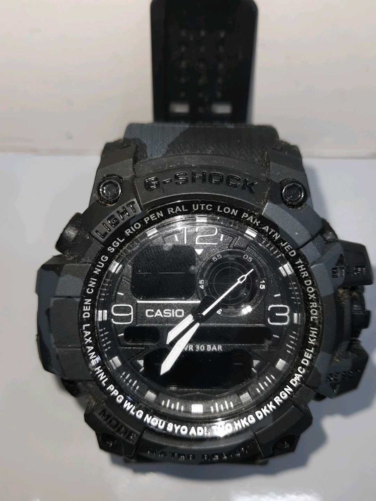 G-Shock Bluish-Black Military Colour Watch