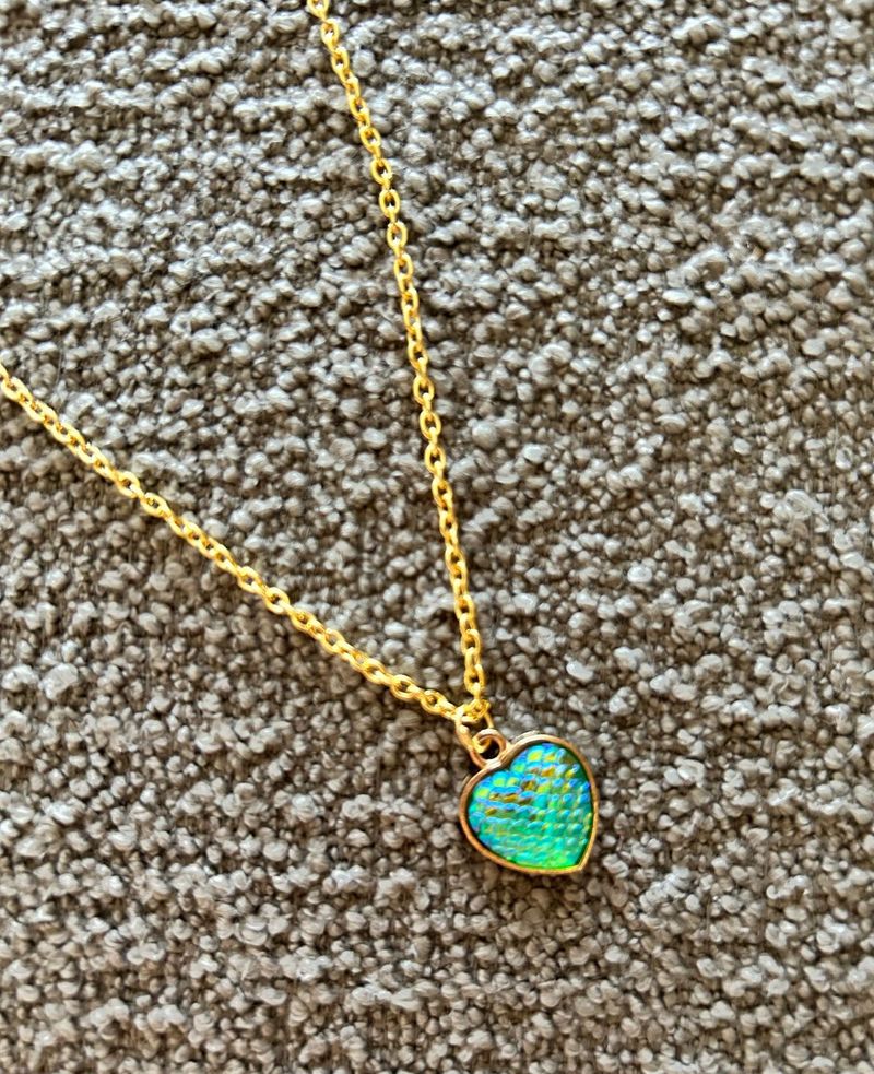 Mermaid Heart 💚Pendant