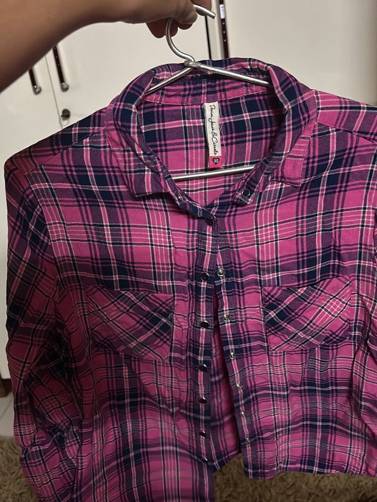 Pink Checks Shirt